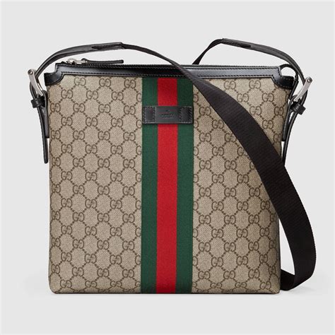 red gucci messenger bag|gucci messenger pouch.